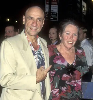 Kate Hannan with her husband, F. Murray Abraham.